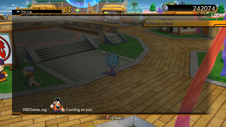 Dragon Ball FighterZ Communication