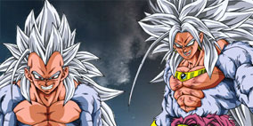 Goku and Vegeta SSJ5 Puzzle