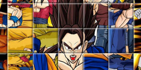 Dragon Ball Z Rotate Puzzle