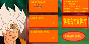 Dragon Ball Z Tetris