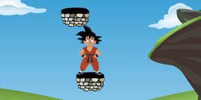 Jumping Goku