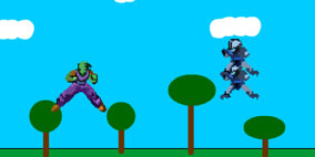 Piccolo vs Saibamen