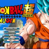 Dragon Ball Super Mugen - Title screen