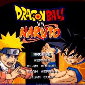 Dragon Ball Z vs Naruto MUGEN - Title screen