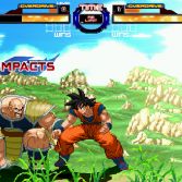 Dragon Ball Z Retro Battle X3  - Goku vs Nappa