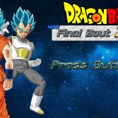 Dragon Ball Z New Final Bout 2 - Title screen