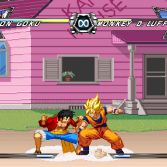 Dragon Ball Z vs One Piece Mugen - Screenshot