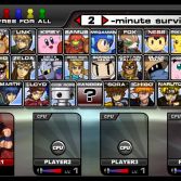 Super Smash Flash 2 - Character select