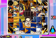 Dragon Ball Z Rotate Puzzle Gameplay