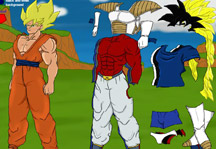 DBZ Dress Up Gameplay