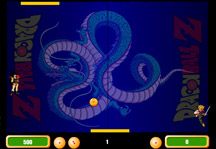 Dragon Ball Z Pong Gameplay