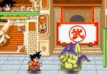 Dragon Ball Goku Fighting Gameplay