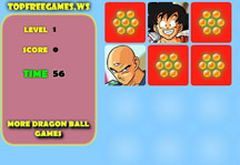 Dragon Ball Memory Game Gameplay