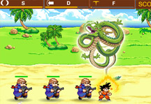 Dragon Ball Defense Gameplay