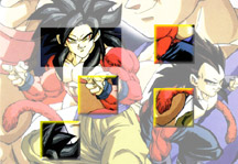 Dragon Ball GT Puzzle Gameplay