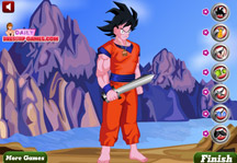 Goku Dress Up 4 Gameplay