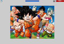 Dragon Ball Jigsaw Gameplay