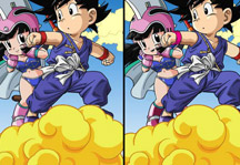 Dragon Ball Find the differences Gameplay