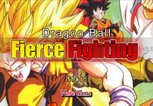 Dragon Ball Fierce Fighting 2.3 Title Screen