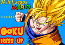 Goku Dress Up 5 Title Screen