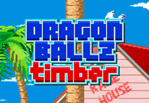 Dragon Ball Z Timber Title Screen