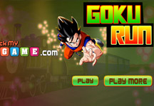 Goku Run Title Screen