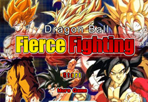 Dragon Ball Fierce Fighting 1.8 Title Screen