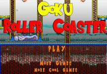 Goku Roller Coaster Title Screen