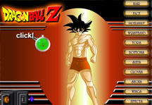 Dragon Ball Warriors Creator Title Screen