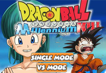 Dragon Ball Millenium Kill Title Screen