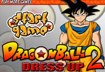 Dragon Ball Dress Up 2 Title Screen