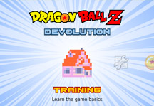 Dragon Ball Z Devolution 1.2.3 Title Screen