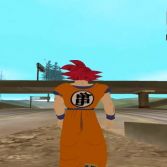 San Andreas Dragon Ball Transformation - In game screenshot
