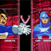 World Warriors X - VS screen
