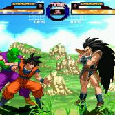 Dragon Ball Z Retro Battle X3  - Goku and Piccolo vs Raditz