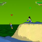 Lemming Ball Z - Trunks vs Vegeta