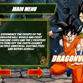 Dragon Ball Z Retro Battle X3  - Menu